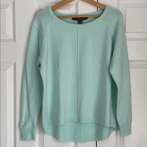 French Connection sea foam green  sweater